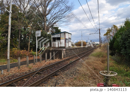 富山地方鉄道　本線　越中泉駅 140843113