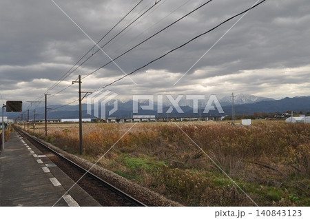 富山地方鉄道　本線　越中泉駅 140843123