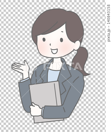 指導的西裝的婦女 140843158