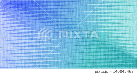 青とシアンのテクスチャ幾何学波形抽象背景 青とシアンのテクスチャ幾何学波形抽象背景 140843468