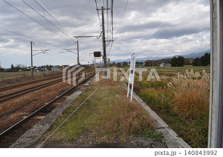 富山地方鉄道　本線　越中中村駅 140843992