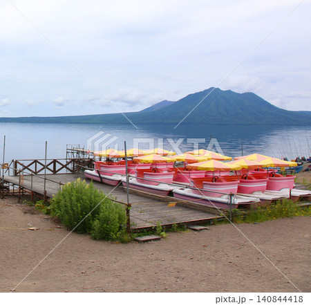 支笏湖　ヒメマス　山線鉄橋　支笏湖観光船　カルデラ湖　北海道観光　ポロピナイ園地　支笏洞爺国立公園 140844418