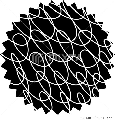 Hand drawn geometric texture 140844677