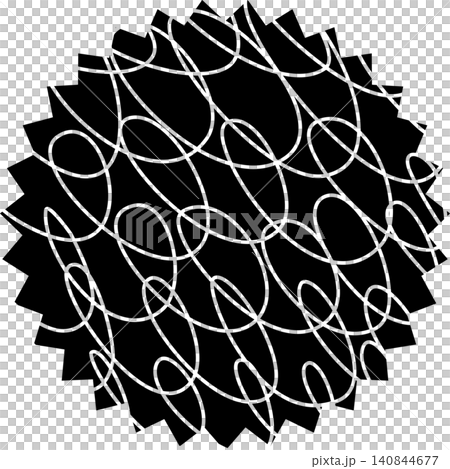 Hand drawn geometric texture 140844677