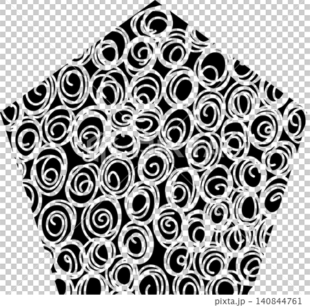 Hand drawn geometric texture 140844761