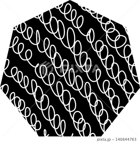 Hand drawn geometric texture 140844763
