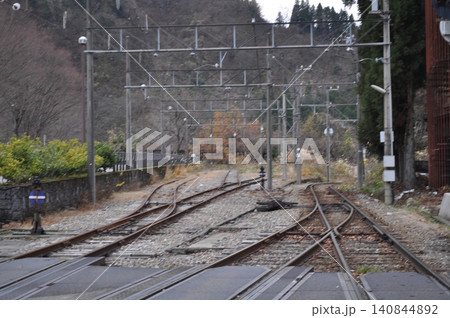 富山地方鉄道 立山線 立山駅 富山地方鉄道 立山線 立山駅 140844892