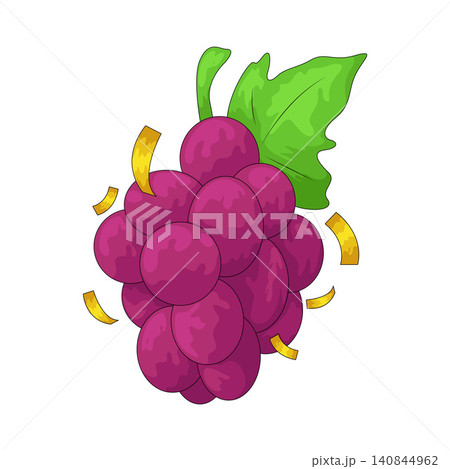 Illustration of Grapes Illustration of Grapes 140844962