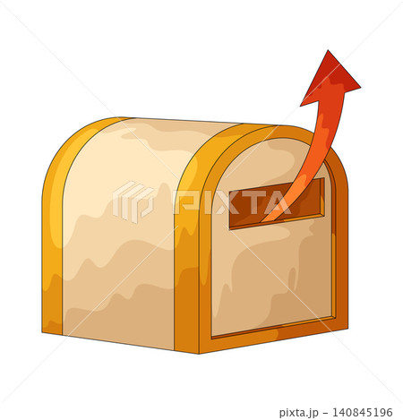 Illustration of Outbox 140845196