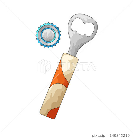 Illustration of Bottle Opener Illustration of Bottle Opener 140845219