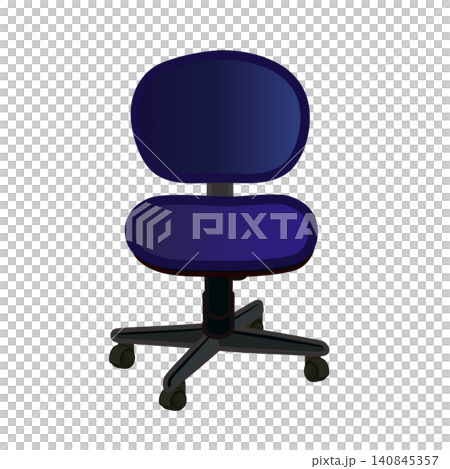 Illustration of an office chair Illustration of an office chair 140845357