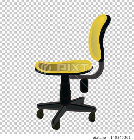 Illustration of an office chair Illustration of an office chair 140845361