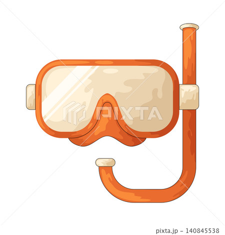 Illustration of Snorkel Mask 140845538