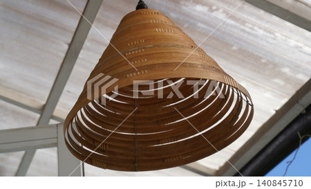 Bamboo Hanging Lamp Natural Light Fixture Interior Design Bamboo Hanging Lamp Natural Light Fixture Interior Design 140845710