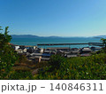 高台から見た海 140846311