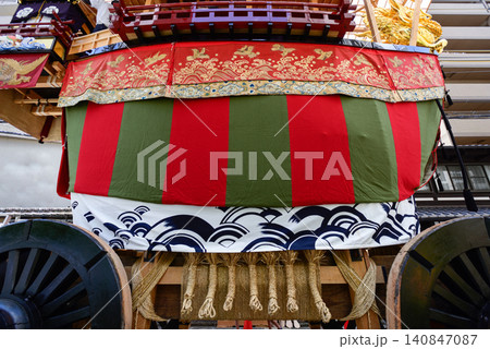 祇園祭 大船鉾 鉾建て 祇園祭 大船鉾 鉾建て 140847087