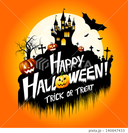 Halloween card - Happy Halloween! 140847433