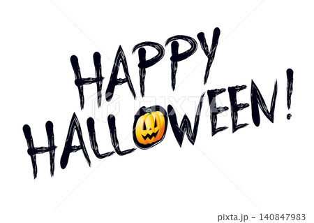 Happy Halloween - typographical concept Happy Halloween - typographical concept 140847983