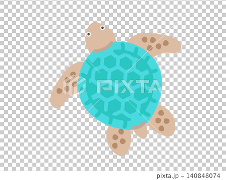 ウミガメ イラスト ウミガメ イラスト 140848074