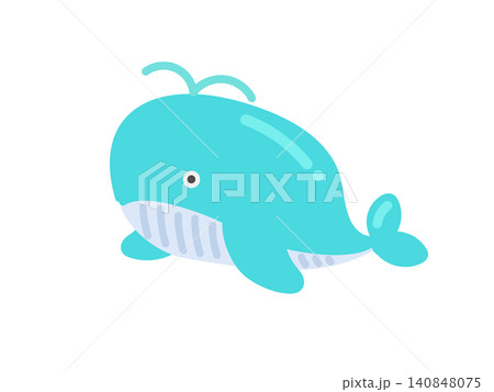 クジラ　イラスト 140848075