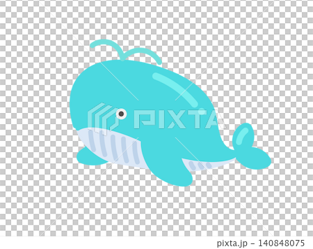 クジラ　イラスト 140848075