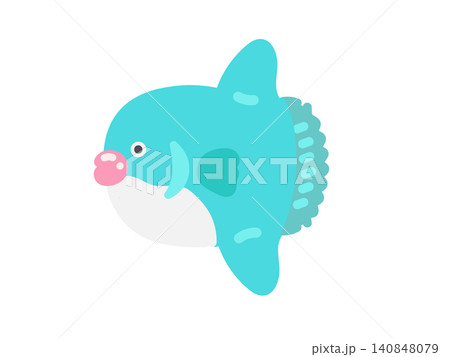 マンボウ　イラスト 140848079