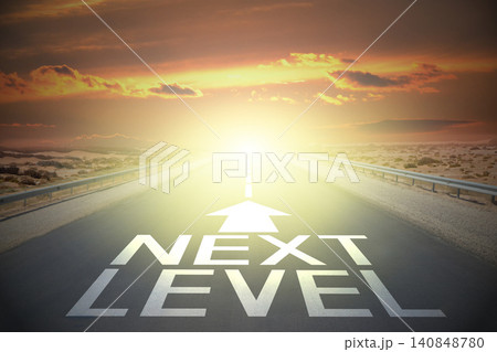 Road concept - next level Road concept - next level 140848780