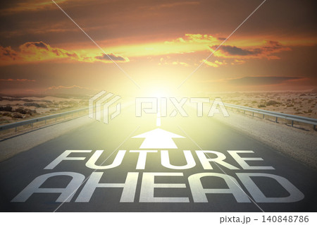 Road concept - future ahead Road concept - future ahead 140848786