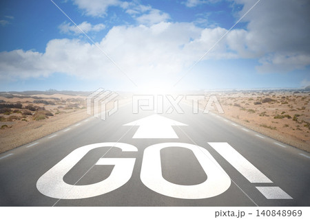 Road concept - go Road concept - go 140848969