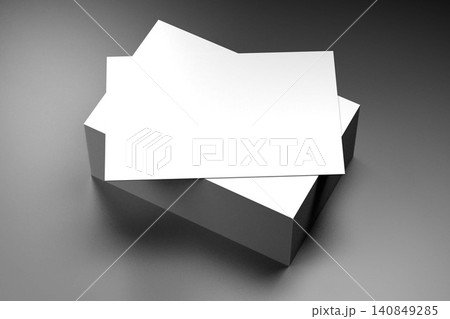 Businesscard mockup on grey background 140849285