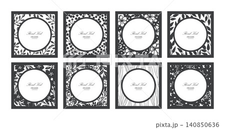 Floral kid frame Floral kid frame 140850636