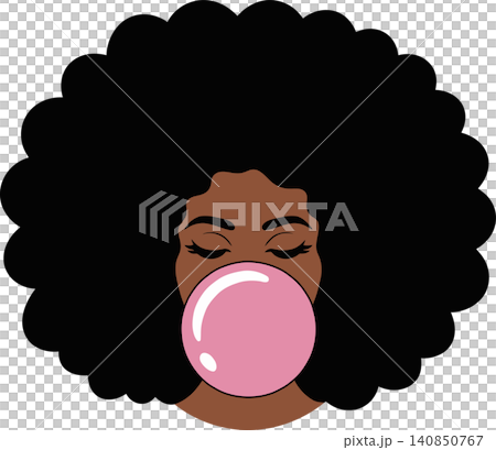 woman, female, bubble 140850767