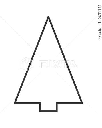 Minimalist Christmas tree line icon in a clean vector style. Perfect for modern winter holiday designs, festive patterns, simple branding, and sleek website interface graphics. Minimalist Christmas tree line icon in a clean vector style. Perfect for modern winter holiday designs, festive patterns, simple branding, and sleek website interface graphics. 140851151