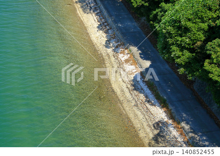 透明度の高い大芝島の海 透明度の高い大芝島の海 140852455