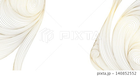 Luxury abstract Japanese wave pattern with elegant golden line art, flowing curves, modern geometric shapes. Premium vector design sea, cloud, water textures, wallpaper, packaging, wine labels Luxury abstract Japanese wave pattern with elegant golden line art, flowing curves, modern geometric shapes. Premium vector design sea, cloud, water textures, wallpaper, packaging, wine labels 140852552