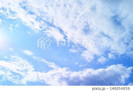 青空と雲イメージ 青空と雲イメージ 140854859