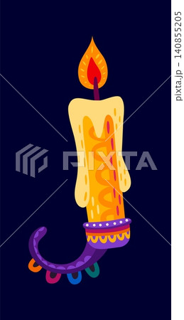 Mexican folk ABC font cartoon letter J. Hispanic folk kids ABC element, Mexican national type isolated vector sign. Latin American culture alphabet font symbol or letter with burning candle Mexican folk ABC font cartoon letter J. Hispanic folk kids ABC element, Mexican national type isolated vector sign. Latin American culture alphabet font symbol or letter with burning candle 140855205
