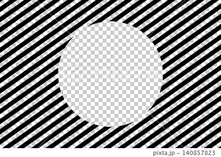 black diagonal stripes with circle in center on white background for your text black diagonal stripes with circle in center on white background for your text 140857823