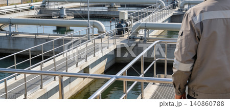 Water treatment facility with modern infrastructure and management oversight Water treatment facility with modern infrastructure and management oversight 140860788