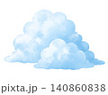 シンプルな雲のイラスト 140860838