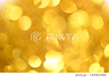 金色に輝く光のクリスマス背景 金色に輝く光のクリスマス背景 140862966