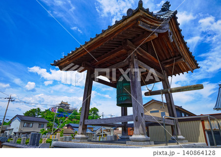 丸岡町　圓光寺　鐘楼 140864128