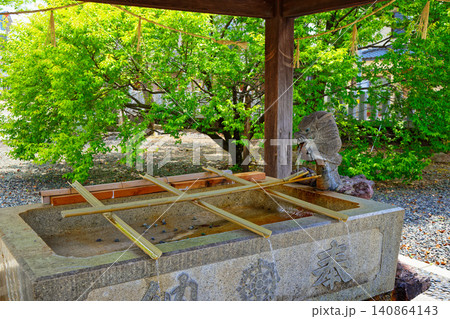 手水舎 國神神社 継体天皇の子 椀子皇子の降誕地 手水舎 國神神社 継体天皇の子 椀子皇子の降誕地 140864143