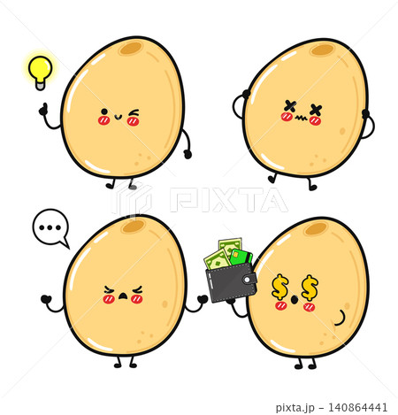 Millet character expression collection set Millet character expression collection set 140864441