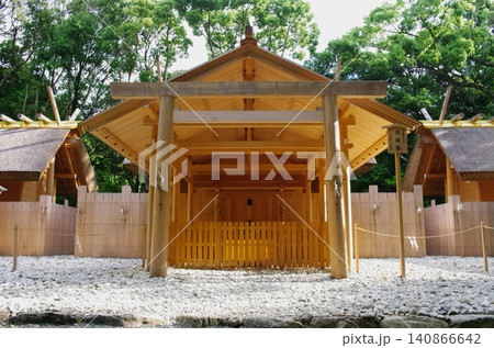 伊勢神宮・月読宮の神聖な佇まい 伊勢神宮・月読宮の神聖な佇まい 140866642