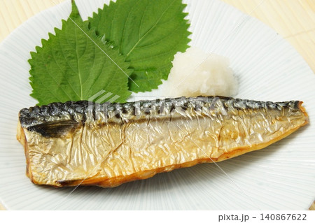 鯖の塩焼き 鯖の塩焼き 140867622