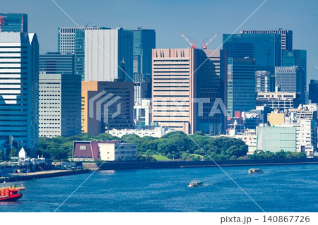 東京・汐留 高層ビル群 東京・汐留 高層ビル群 140867726
