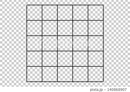 Go board, 6x6 lines Go board, 6x6 lines 140868907