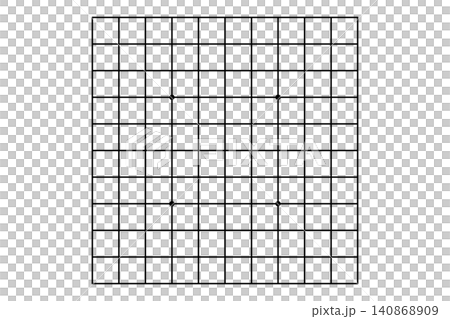 Go board, 11x11 lines Go board, 11x11 lines 140868909