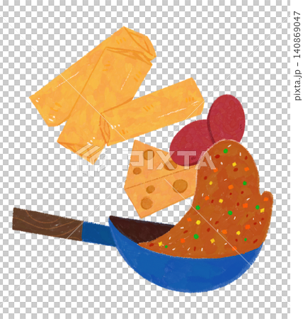 Cheese Ham Sauce Risoles Cheese Ham Sauce Risoles 140869047